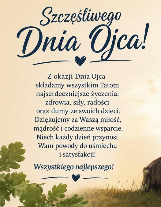 Życzenia dla Ojców